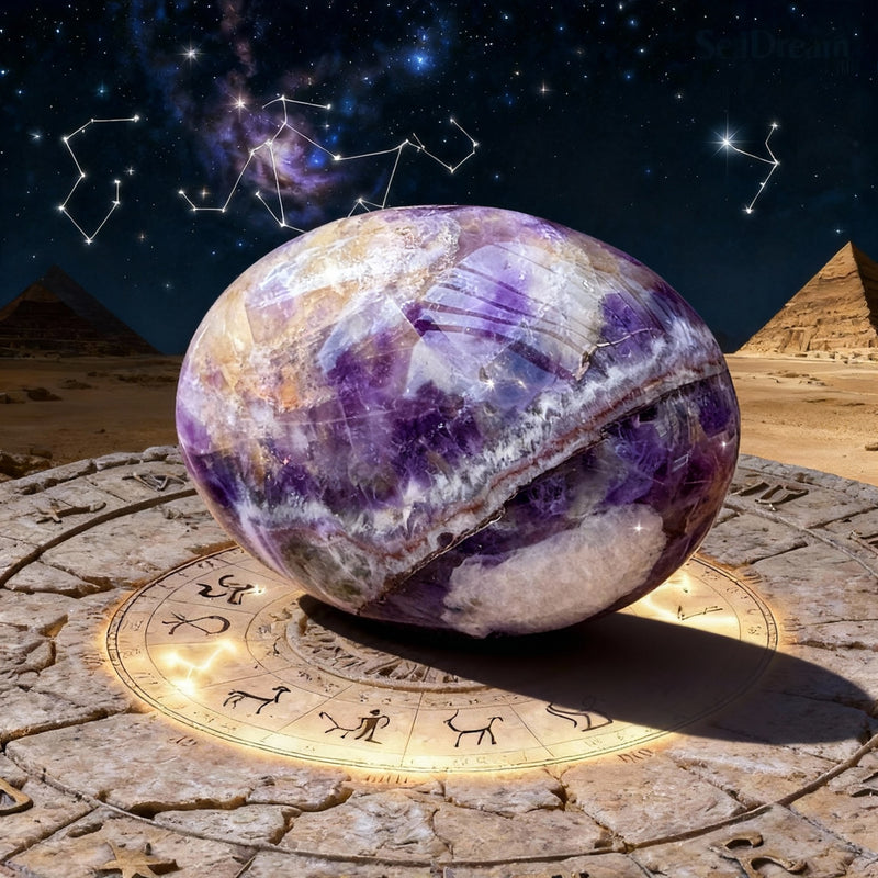 ♈ Väduren - 21 mars - 19 april - Zodiac Crystal Fusion Set med påse