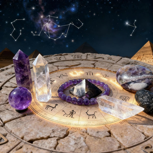 ♈ Κριός - 21 Μαρτίου - 19 Απριλίου - Zodiac Crystal Fusion Σετ με θήκη