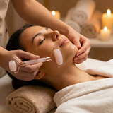 Z ARRON DESIGN Serenity Moonstone koppartråd hängande halsband