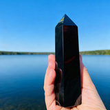 Z ARRON DESIGN Serenity Moonstone koppartråd hängande halsband