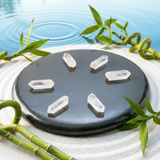 Κολιέ μενταγιόν Z ARRON DESIGN Serenity Moonstone από χάλκινο σύρμα