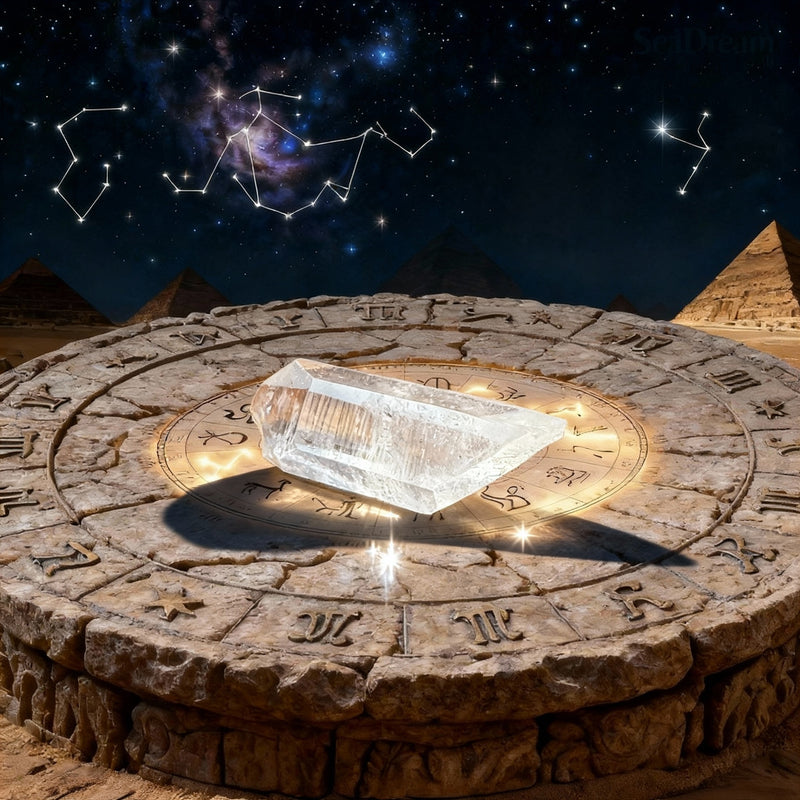 ♈ Väduren - 21 mars - 19 april - Zodiac Crystal Fusion Set med påse