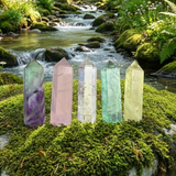 Κολιέ μενταγιόν Z ARRON DESIGN Serenity Moonstone από χάλκινο σύρμα