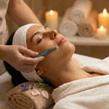 Ametist Macramé hänge halsband