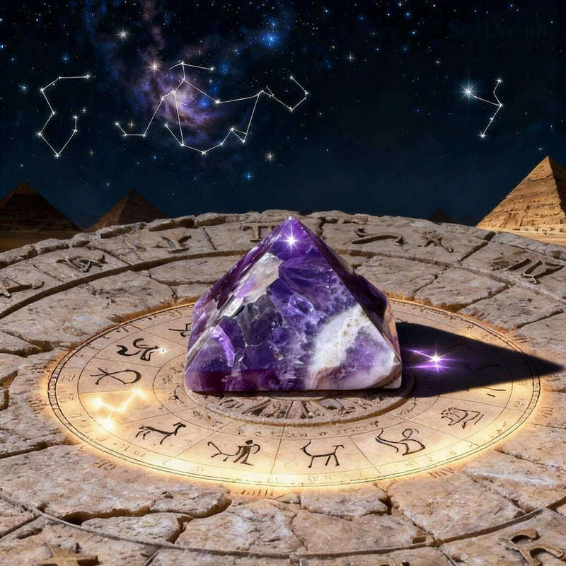 ♈ Väduren - 21 mars - 19 april - Zodiac Crystal Fusion Set med påse