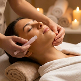 Ametist Macramé hänge halsband