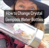 Mixed Crystal Gem Pod Water Bottle 💧 PROMO SALE