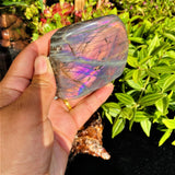 Large Purple Flash Labradorite Freeform (Item #0096)