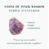 Κολιέ μενταγιόν Z ARRON DESIGN Serenity Moonstone από χάλκινο σύρμα