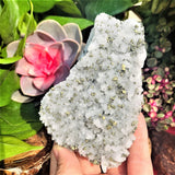 Quartz Cluster With Pyrite Cluster (Item #0027)