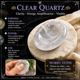 Quartz Worry Stone