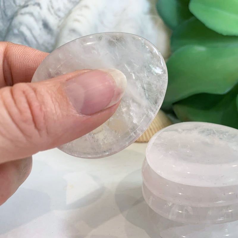 Quartz Worry Stone - worrystone