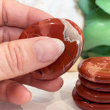 Red Jasper Worry Stone - worrystone