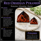 Rød obsidianpyramide - Middels