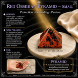 Rød obsidianpyramide - Middels