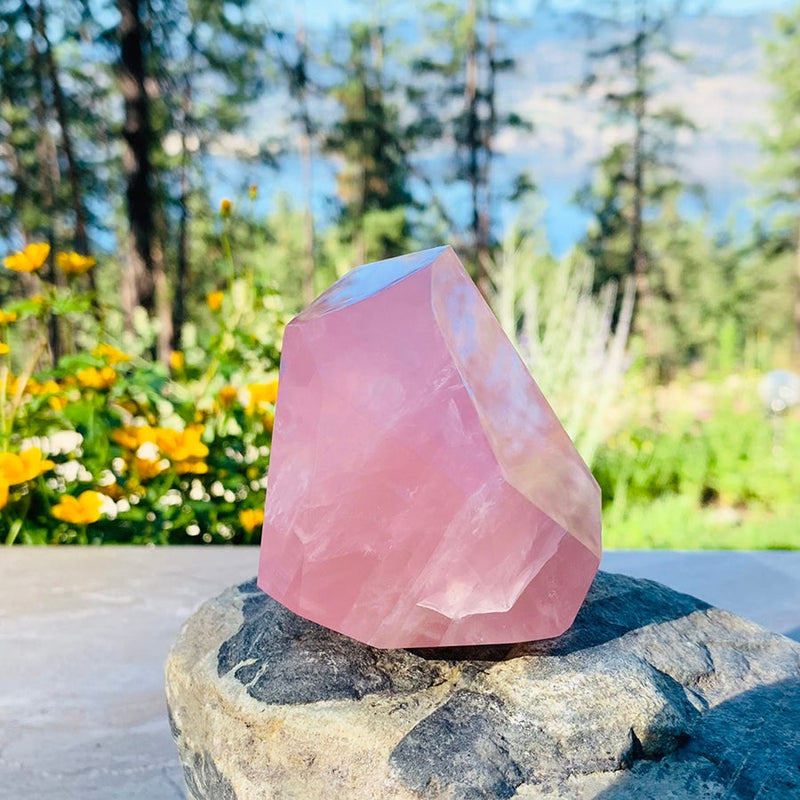 Rose Quartz Chunk