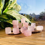 Rose Quartz Tumbled Stone Set of 12 - tumbledstone