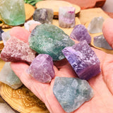 Rough Multicolor Fluorite (250 Gram Lot) - rawstone