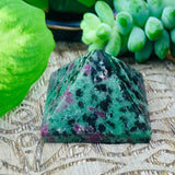 Ruby in Zoisite Pyramid - Small - pyramids