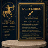 ♐ Τοξότης - 22 Νοεμβρίου - 21 Δεκεμβρίου - Zodiac Crystal Fusion Σετ με θήκη