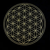 Velvet Flower Of Life Ύφασμα Βωμού