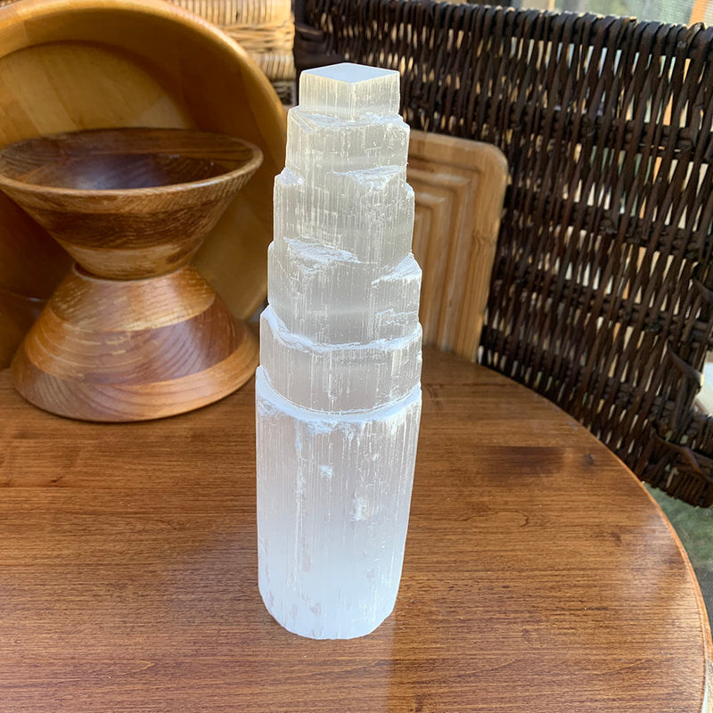 Selenite Crystal Tower