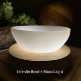 Selenit Crystal Bowl Mood Light