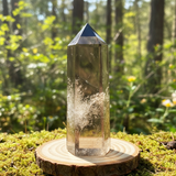 Amethyst Sacred Geometry Faceted Crystal