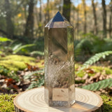 Amethyst Sacred Geometry Faceted Crystal