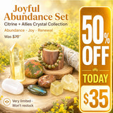 Sveženj Joyful Citrine + Allies Crystal Box