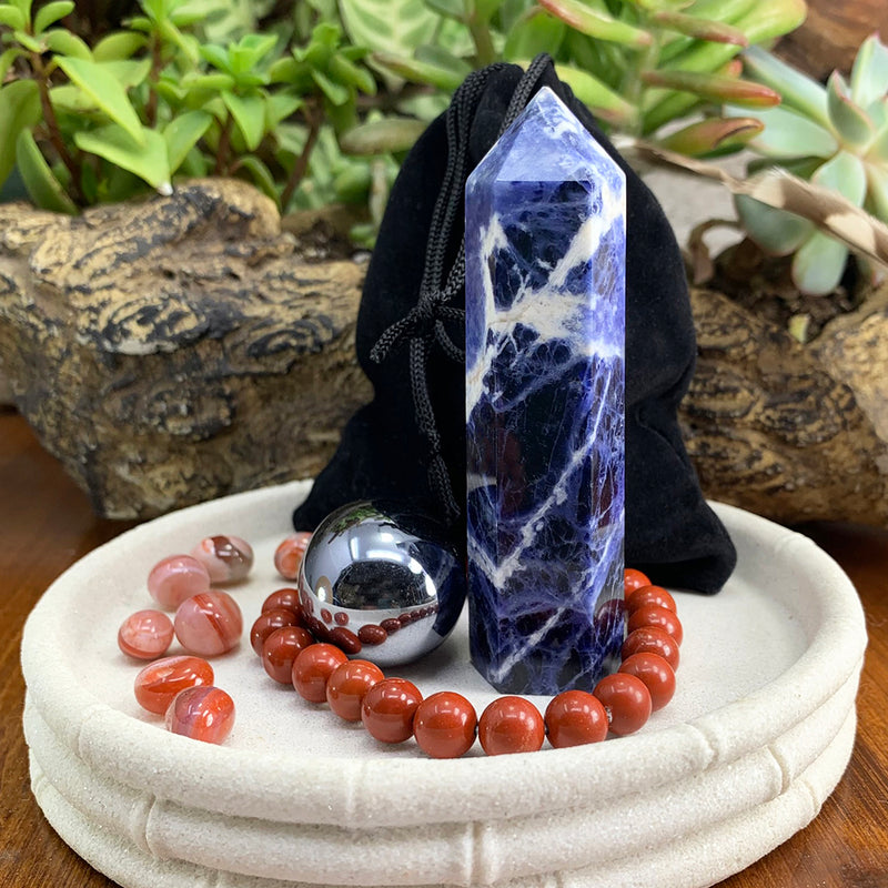 Mala Armband & Balancing Crystal Set 🙏