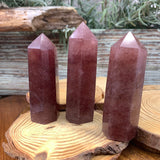 Strawberry Quartz Point