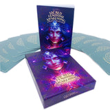 🌙 Sacred Feminine Awakening 13 Oracle Card Deck + Mini Gemstones