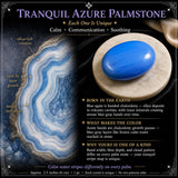 NANCY TRABALHANDO EM Ágata Azul Palmstone