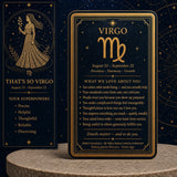 ♍ Virgo - 23 Αυγούστου - 22 Σεπτεμβρίου - Zodiac Crystal Fusion Σετ με θήκη