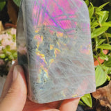 Large (1,34 lbs.) Purple Flash Labradorite Freeform (Artikel #1005)