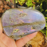 Purple Flash Labradorite Freeform (Artikel #0099)