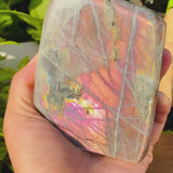 Large (1,43 lbs.) Purple Flash Labradorite Freeform (Artikel #0078)