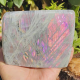 Large (2,38 lbs.) Purple Flash Labradorite Freeform (Artikel #1012)