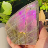 Large (1,19 lbs.) Purple Flash Labradorite Freeform (Artikel #0077)