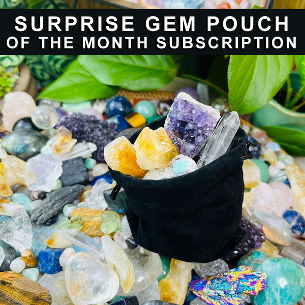 Crystal Collectors Surprise Gem Pouch (μηνιαία συνδρομή)