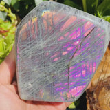 Large (1,67 lbs.) Purple Flash Labradorite Freeform (Artikel #1017)