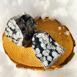 Snowflake Obsidian Grov Natursten